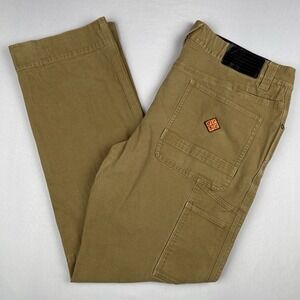 Off The Grid Trailblazer Utility Pants 38x32 Tan Stretch Workwear